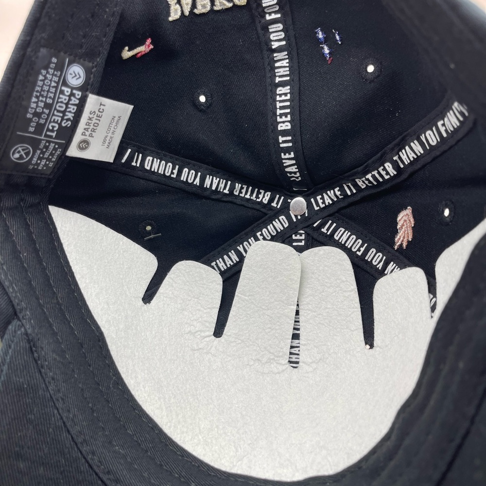 Parks Project Shrooms Baseball Hat, Black, O/S, NWT - Picture 8 of 10